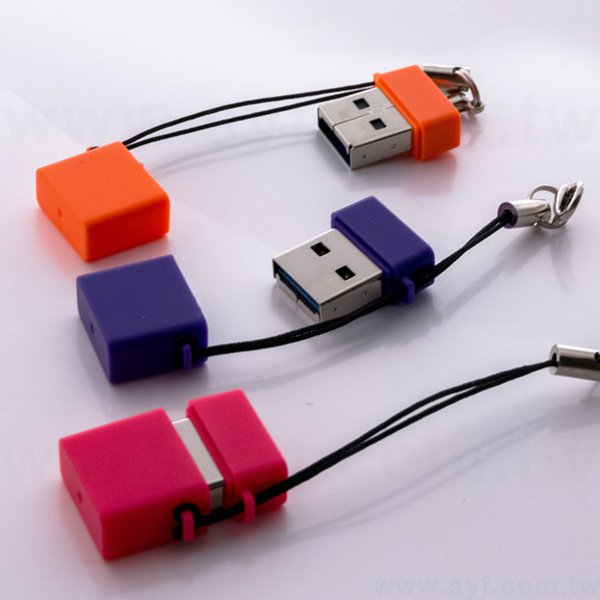 隨身碟-台灣設計USB禮贈品-迷你矽膠手機吊飾隨身碟-客製隨身碟容量-採購訂製推薦禮品_5
